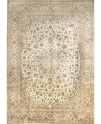 Bashian One of a Kind Kashan 9'10x13'3 Area Rug