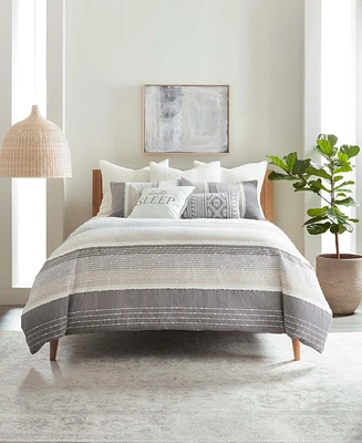 Levtex Santander Textured 3-Pc. Duvet Cover Set, King/California King