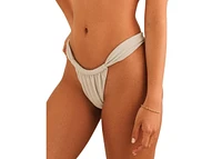 Dippin' Daisy's Women's Slay Cinched Cheeky Bikini Bottom