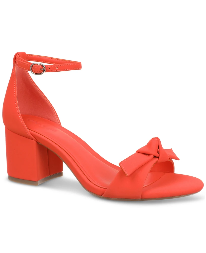 On 34th Women's Amandaa Two-Piece Knotted Dress Sandals, Created for Macy's