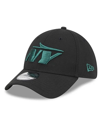 New Era Men's Black New York Jets Nfl Standard 39THIRTY Flex Hat