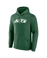 Fanatics Men's Green New York Jets Team Lockup Pullover Hoodie