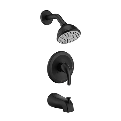 Streamdale Furniture Single Handle Single Functions Shower Head Set With Tub Spout (Valve Included)