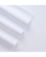 Arkwright Home Lulworth Pillowcases (12 Pack), King Size, White, Cotton Polyester Blend, 200 Thread Count