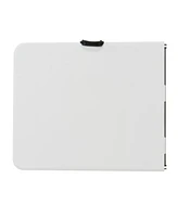 Elama 6 Foot Plastic Folding Table in White