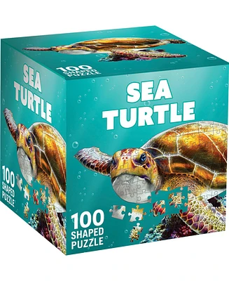 Sea Turtle 100 Piece Shaped Jigsaw Puzzle
