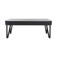 Safavieh Liann Rustic Midcentury Wood Top Coffee Table