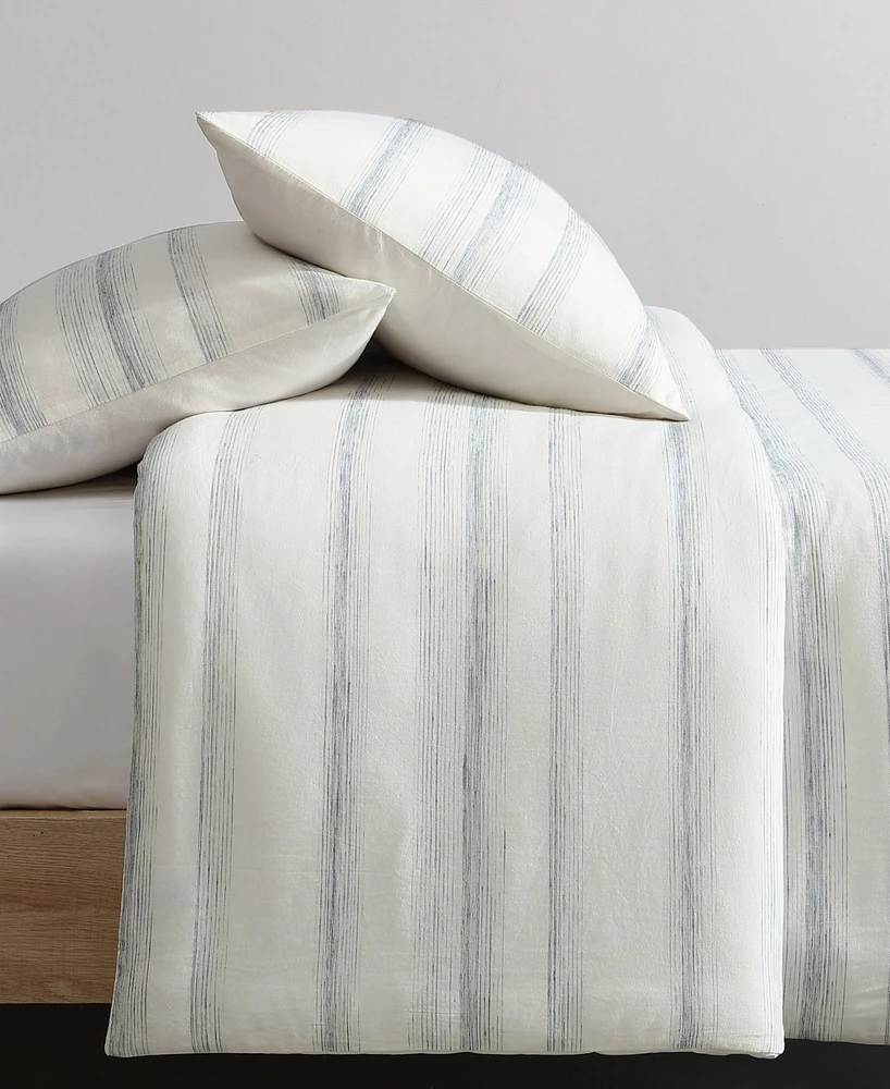Calvin Klein Strie Stripe 3 Piece Comforter Set