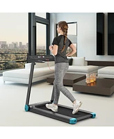 Folding Electric Treadmill Compact Walking Running Machine
