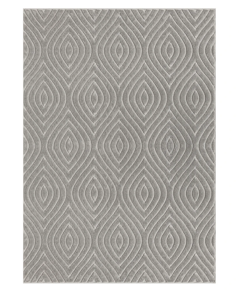 Lr Home Adonis Atl-418 5'x7' Outdoor Area Rug