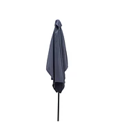 Waterproof Patio Umbrella with Tilt and Crank
