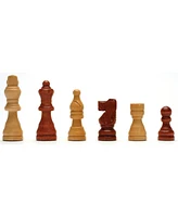 We Games French Staunton Wood Chess Pieces with 2.5 inch King