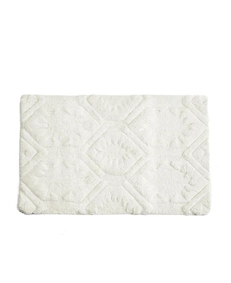 Pendleton White Sands Cotton Bath Rug, 21" x 34"