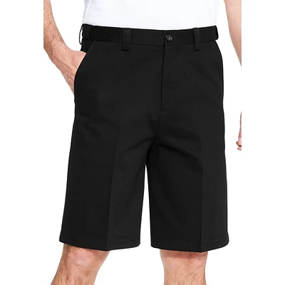 KingSize Big & Tall Wrinkle-Free Expandable Waist Plain Front Shorts