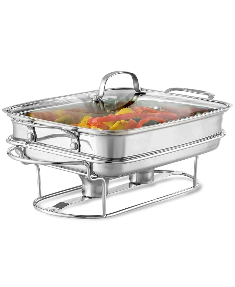 Cuisinart Classic Stainless Steel Rectangular Covered Buffet Server