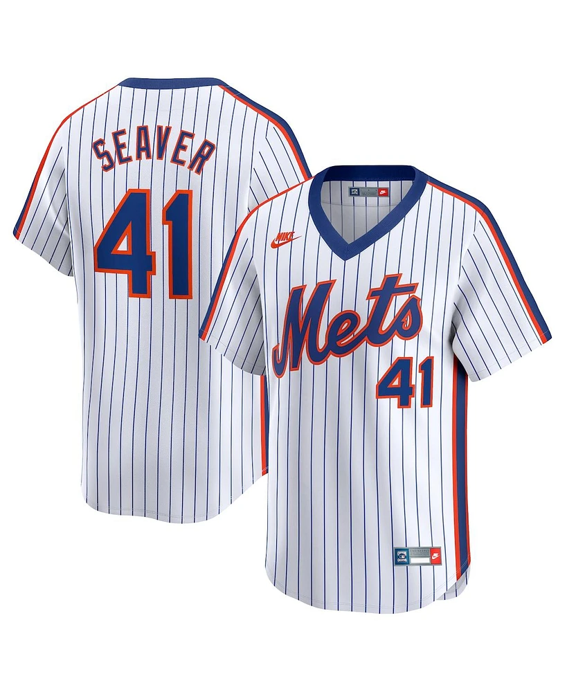 Nike Women's White New York Mets Tom Seaver Throwback Cooperstown Limited Jersey