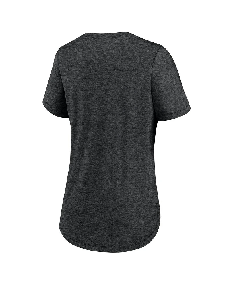Nike Women's Heather Black Georgia Bulldogs Blitz T-Shirt