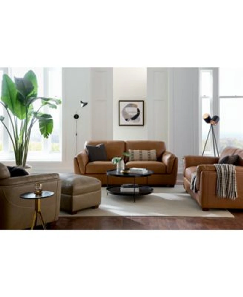 Closeout Korder Leather Sofa Collection Created For Macys