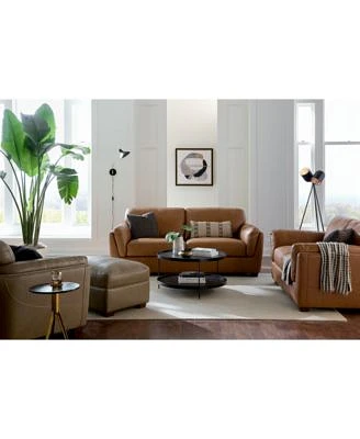 Closeout Korder Leather Sofa Collection Created For Macys