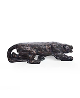 Exquisite Leopard Bench Antique Copper Oasis for Your Patio