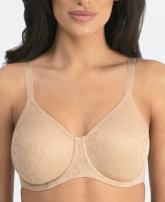 Dominique Jacqueline Jacquard Underwire Minimizer Bra, 7018