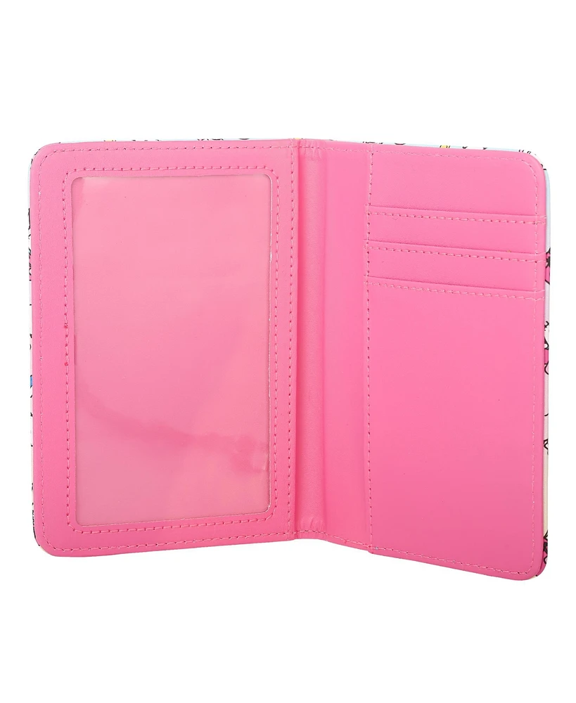Hello Kitty Sanrio Passport Holder Travel Accessories Gifts - Gradient Hot Air Balloon