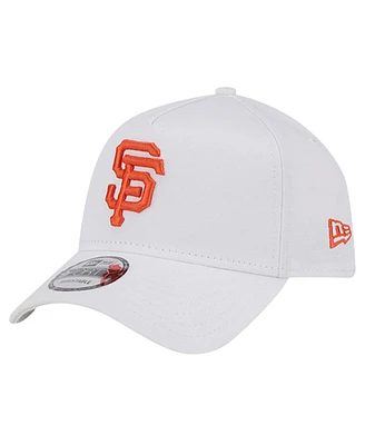 New Era Men's White San Francisco Giants Tc A-Frame 9FORTY Adjustable Hat