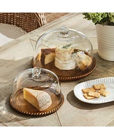 Braiden Tray With Cloche Large
