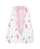 Hudson Baby Girls Mink with Sherpa Inner Sleeping Bag, Sack, Blanket
