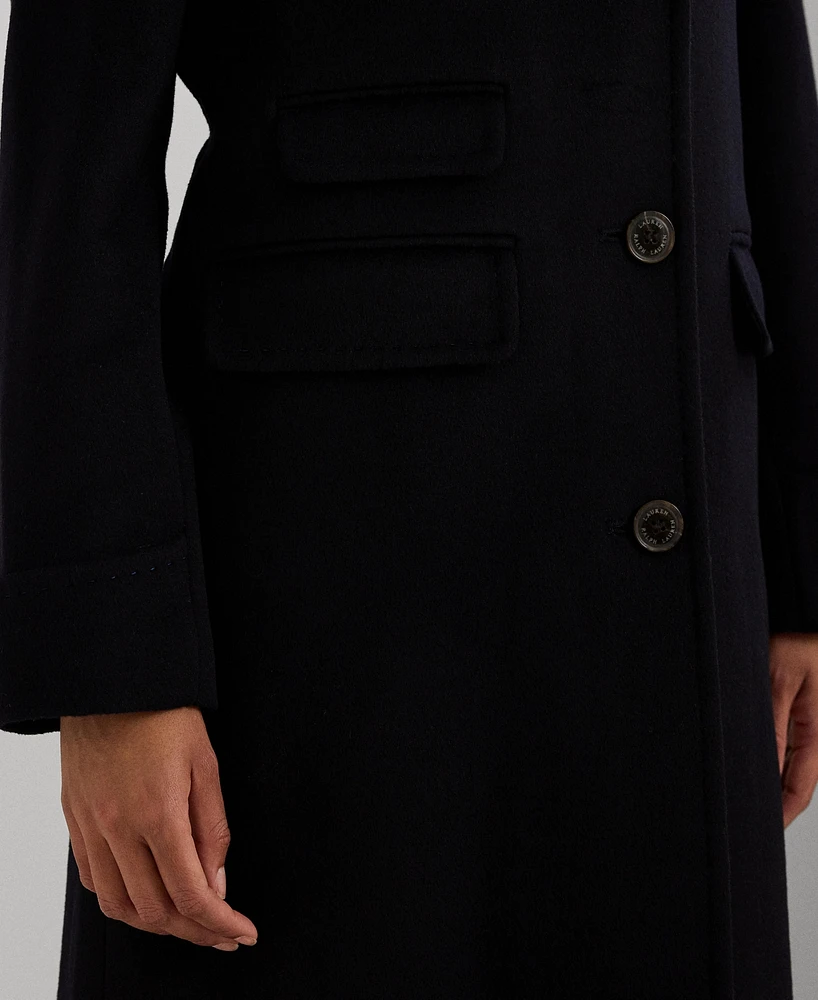 Lauren Ralph Lauren Women's Long Notched-Collar Coat