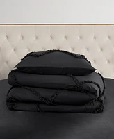 Juicy Couture Diamond Ruffle 2 Piece Reversible Comforter Set, Twin/Twin Xl