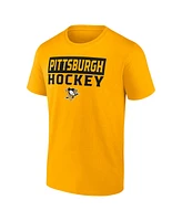 Fanatics Men's Pittsburgh Penguins Serve Combo Pack T-Shirt