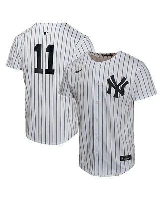 Nike Big Boys and Girls Anthony Volpe White New York Yankees Home Game Player Jersey