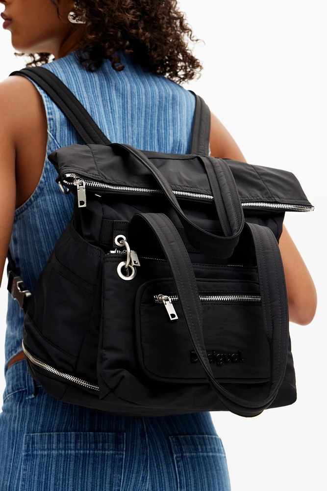Desigual Women's Voyager multi-pocket backpack