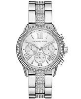 Michael Kors Women's Brynn Chronograph Stainless Steel Watch 40mm