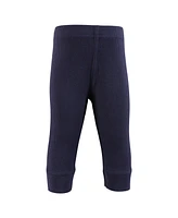 Hudson Baby Boys Thermal Tapered Ankle Pants 4pk, Basic Camo, 0-3 Months