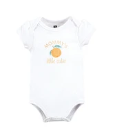 Hudson Baby Girls Cotton Bodysuits