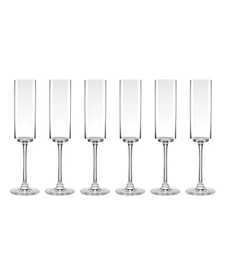 Lenox Tuscany Classics Straight Flutes, Set Of 6