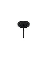 Stiffel Meyer 11 1/2" Wide Black and Warm Gold Mini Pendant