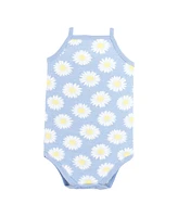 Hudson Baby Girls Soft Cotton Sleeveless Onesies