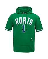 Pro Standard Men's Jalen Hurts Kelly Green Philadelphia Eagles Player Name Number Hoodie T-Shirt