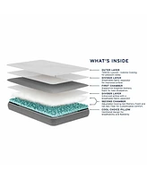 Clara Clark Cool Choice Adjustable Memory Foam Pillow - Side Sleeper - King