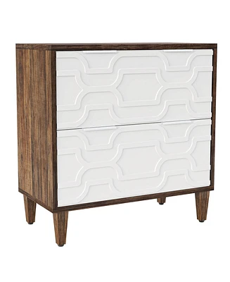 Tribesigns 2-Drawer File Cabinet, Lateral Filing Cabinet for A4/Letter/Legal Size, Office Storage Printer Stand with Drawer Home