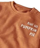 Little Planet by Carter's Baby Oh Hi Pumpkin Pie Organic Cotton French Terry Bubble Bodysuit
