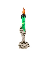 Northlight Lighted Skeleton Hand Halloween Candles - 8.25" - Set of 3