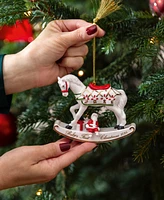 Villeroy & Boch Christmas Classics 2024 Annual Rocking Horse Ornament