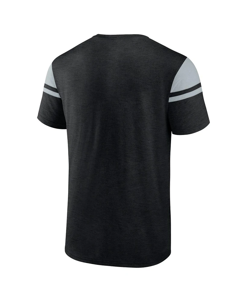 Fanatics Men's Black Las Vegas Raiders Old School Play Slub T-Shirt