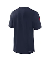 Nike Men's Navy New England Patriots Sideline Player Performance T-Shirt