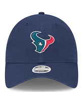 New Era Women's Navy Houston Texans Core Classic 9TWENTY Adjustable Hat