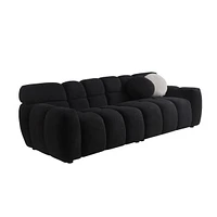 87.4" Boucle Sofa